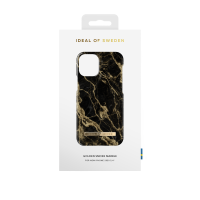 iDeal of Sweden iPhone 12 mini Fashion Back Case Golden Smoke Marble