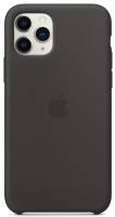Apple iPhone 11 Pro Back Case Silicone Black