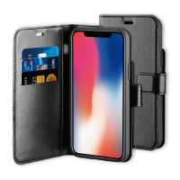 BeHello iPhone 11 Pro Max Gel Wallet Case Black