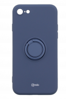 BeHello iPhone SE 2022 Ring Back Case Blue