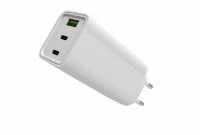 BeHello Charger GaN 65W 2x USB-C and USB-A White