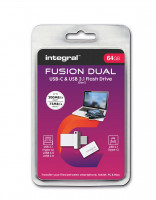 Integral Flash Drive Type-C USB3.1 - 64GB White