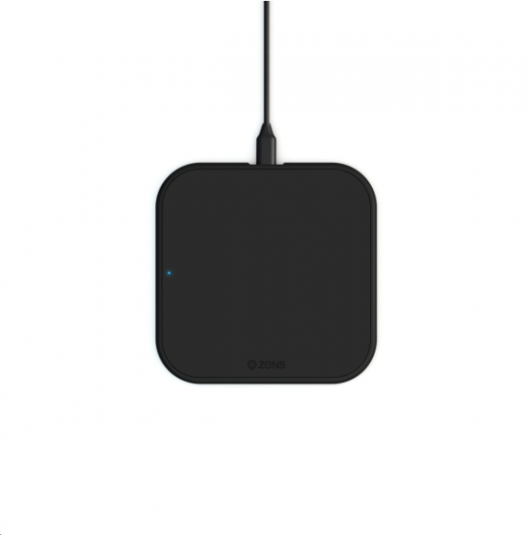 ZENS Wireless Single Charger 10W Black