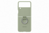 Samsung Galaxy Z Flip3 Silicone Cover with Ring Olive Green