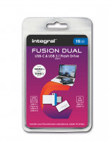 Integral Flash Drive Type-C USB3.1 - 16GB White