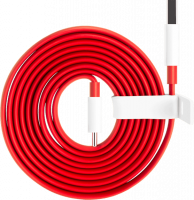 OnePlus Charging Cable USB-C Warp Charge 1.5m Red/White